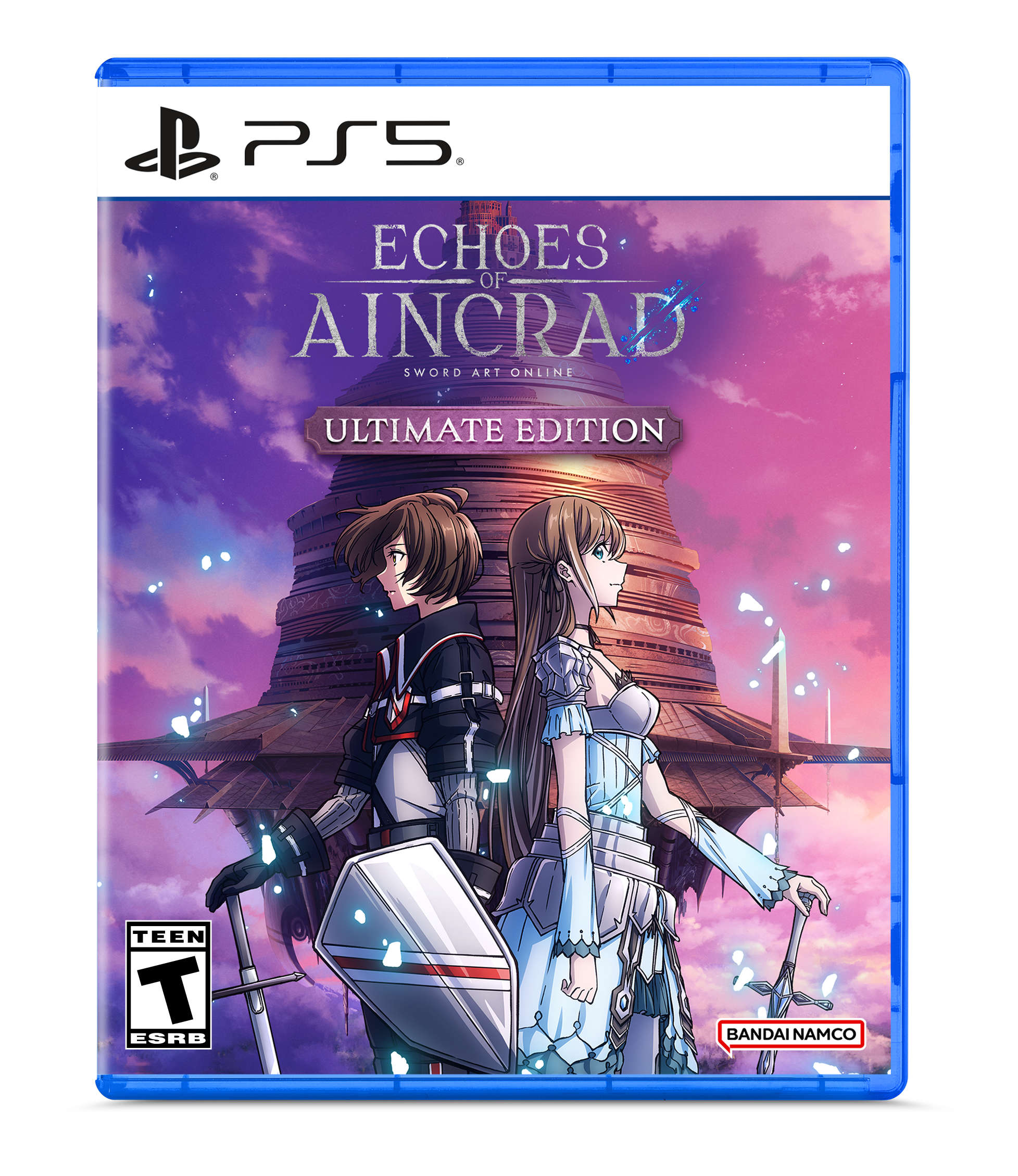 PS5 ECHOES OF AINCRADE SWORD ART ONLINE ULTIMATE EDITION TEEN T ESRB BANDAI NAMCO