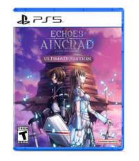 PS5 ECHOES OF AINCRADE SWORD ART ONLINE ULTIMATE EDITION TEEN T ESRB BANDAI NAMCO