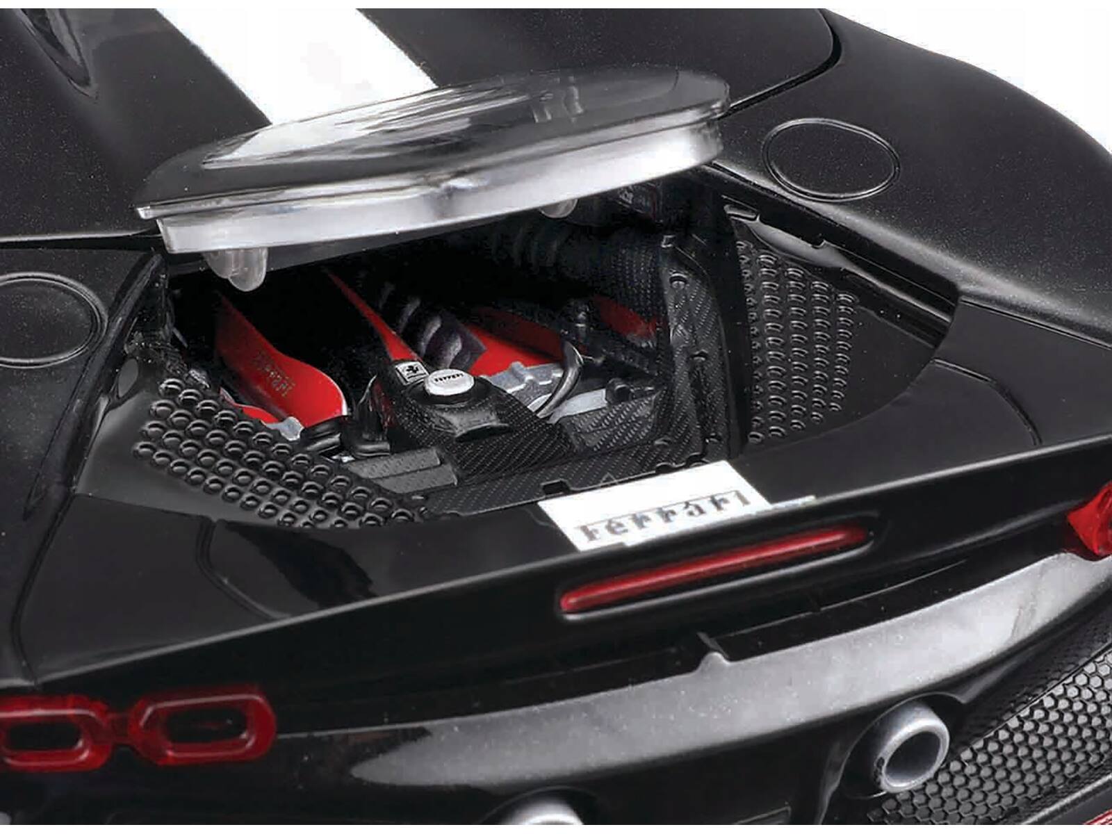Ferrari SF90 Spider Assetto Fiorano Black Metallic with White