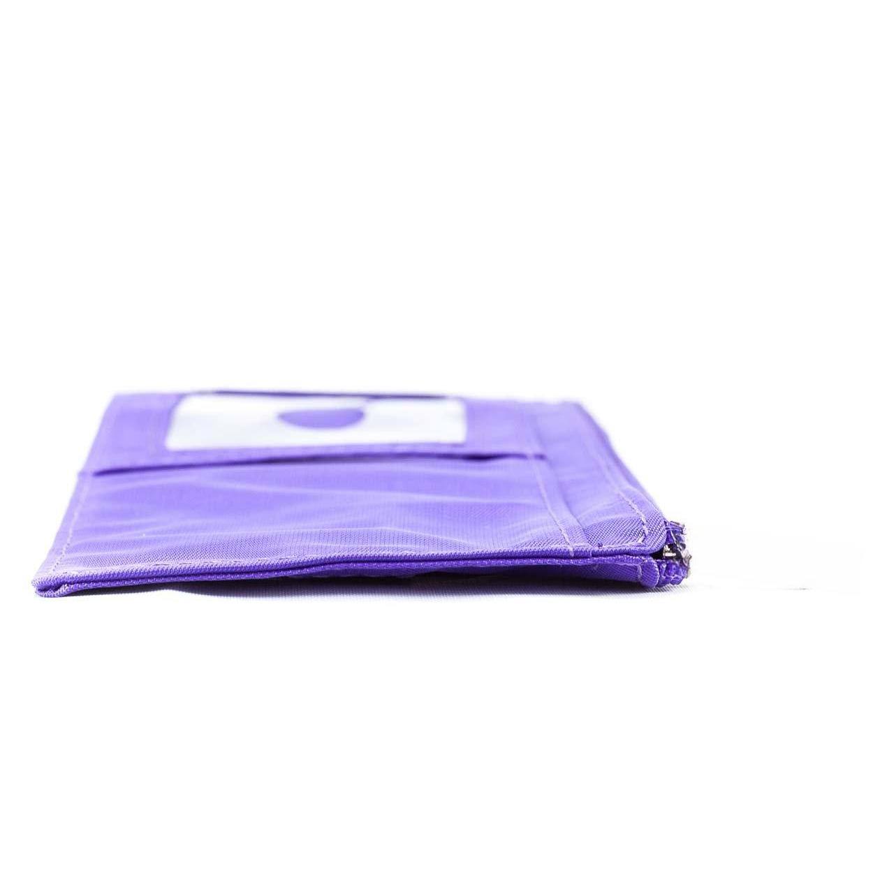 Alt View 5. Jadie Link - Womens Jaguar Credit Card Slim Wallet Holds Cards Slim wallet stacked card pockets holds plastic cardsClear pocket - Ink Dot.