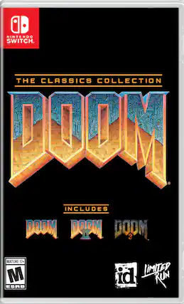 Front. Limited Run Games - Doom: The Classics Collection. - M (Mature 17+)