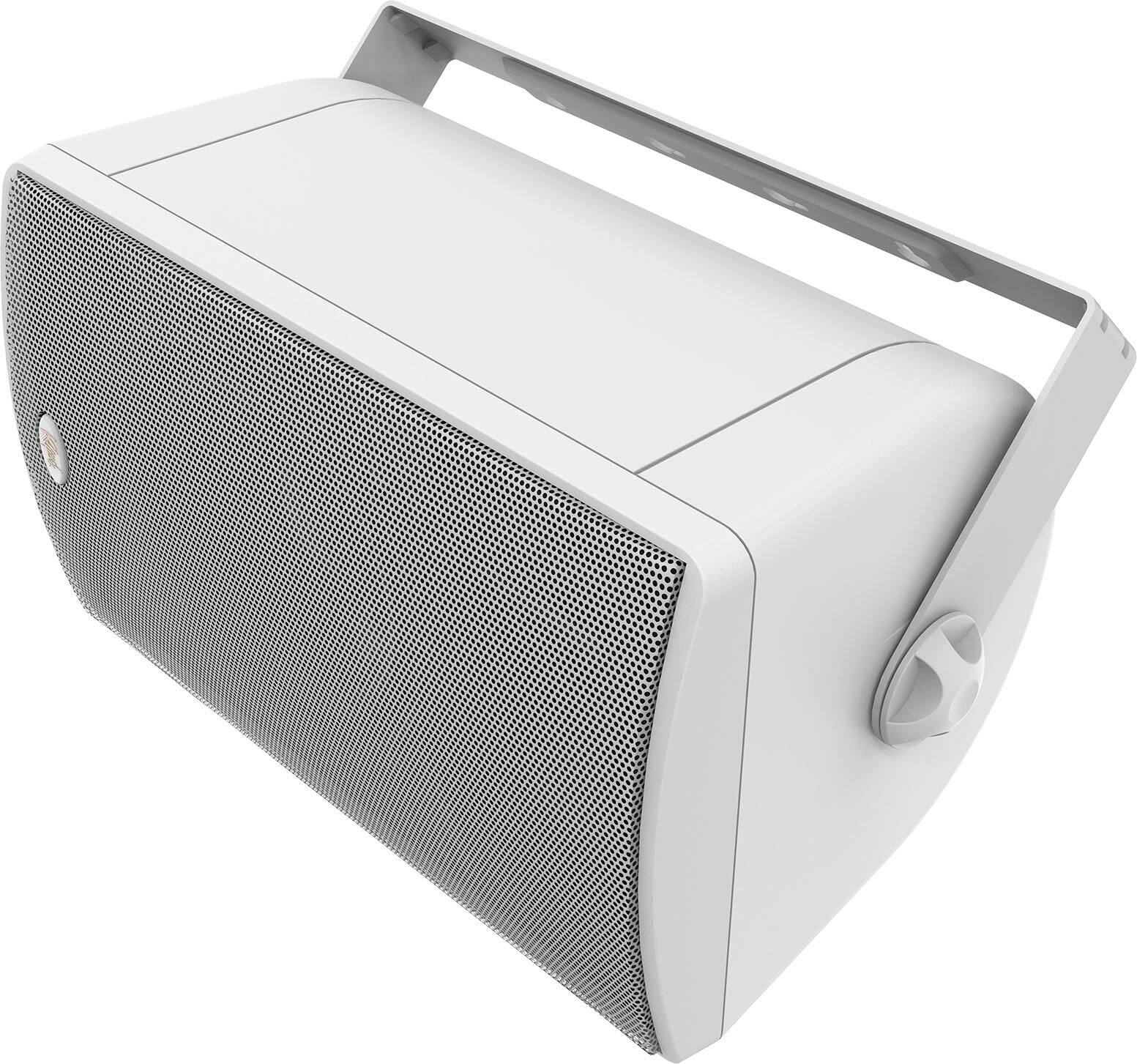 Left. Klipsch - Klipsch RO-525 Outdoor Speaker, Pair - White - White.