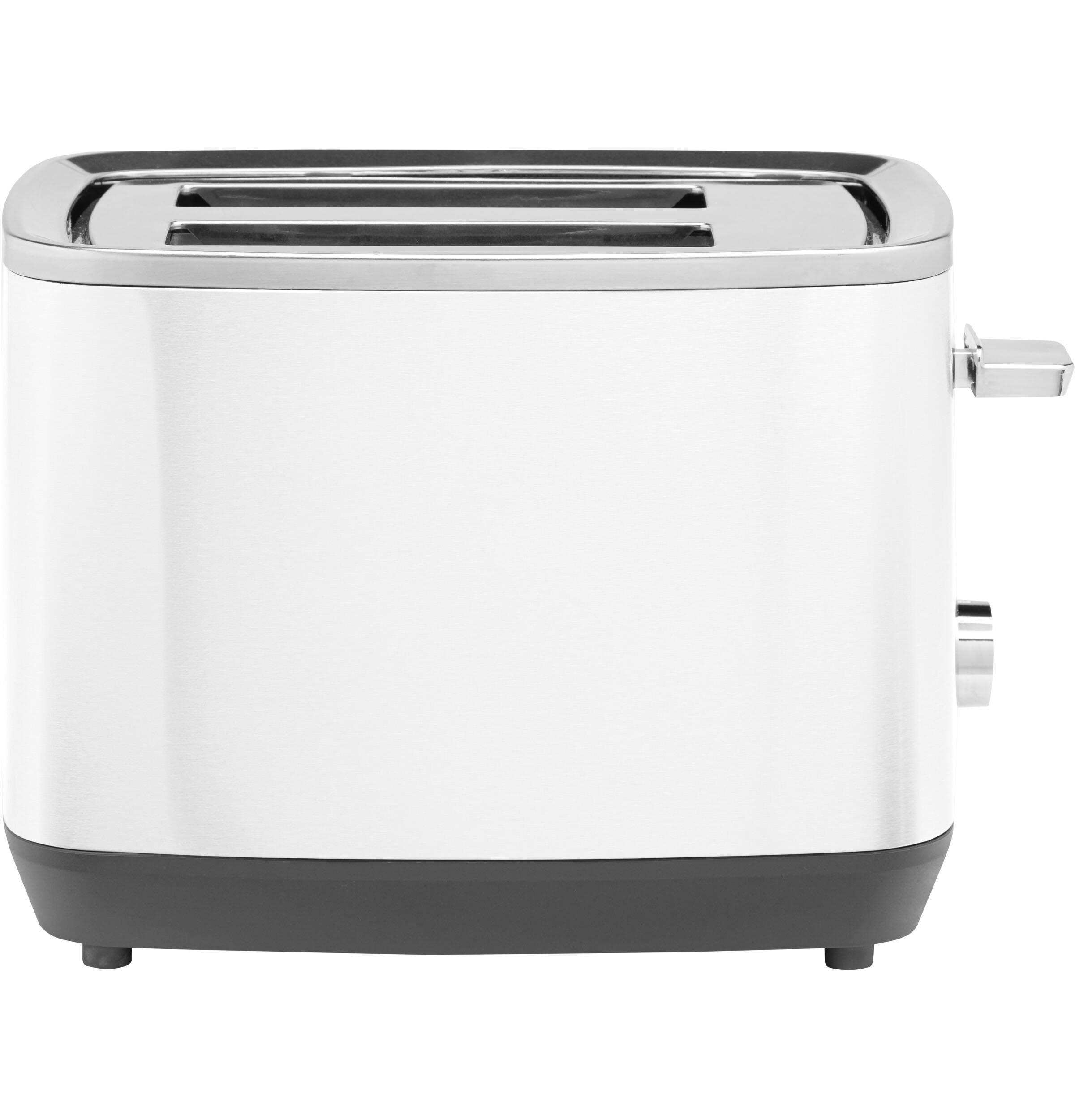Alt View 12. GE - 2-Slice Toaster with 7 Shade Settings and Extra Wide Slots - Snow White.