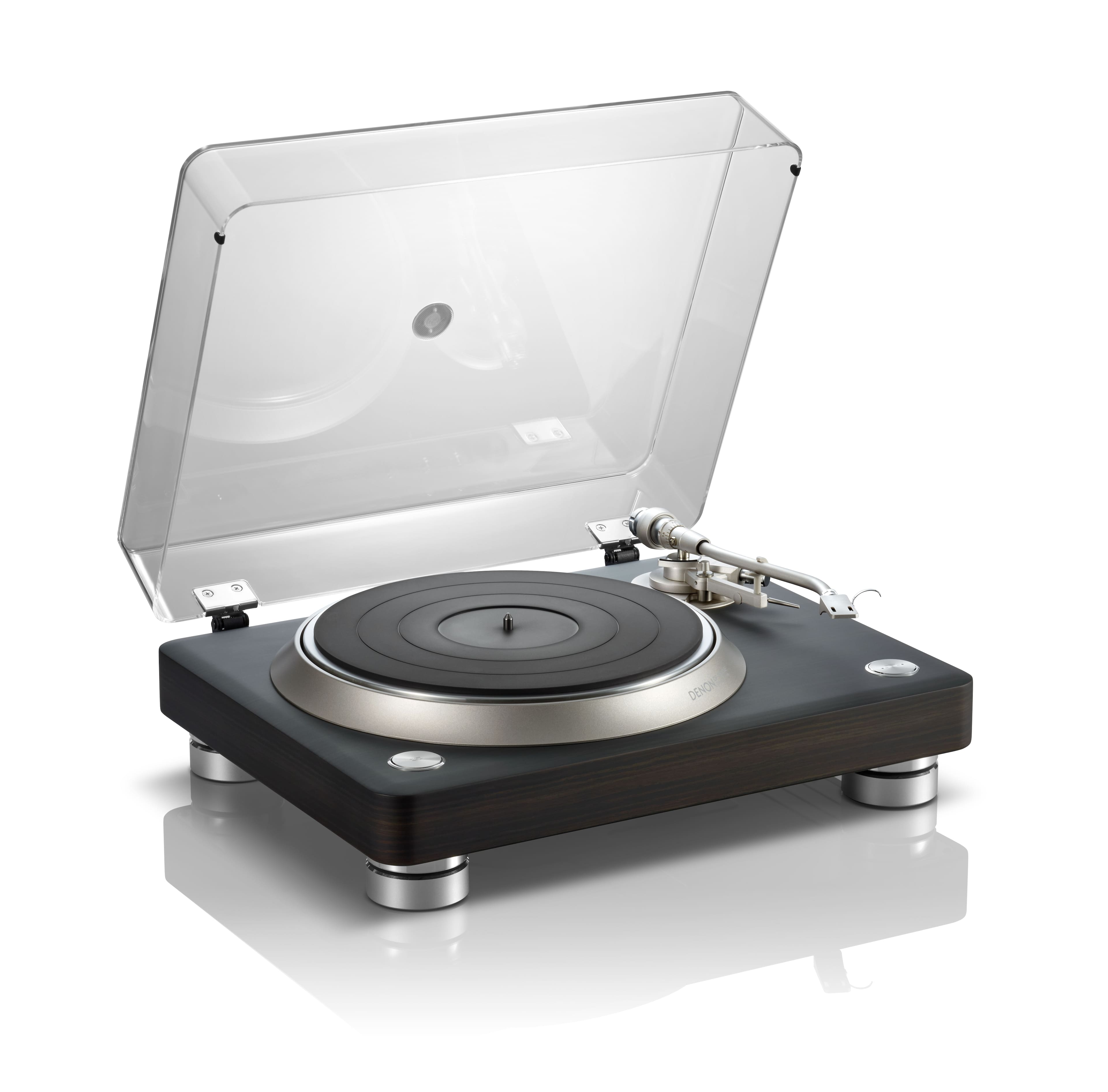 Angle. Denon - DP-3000NE Record Turntable - Black.