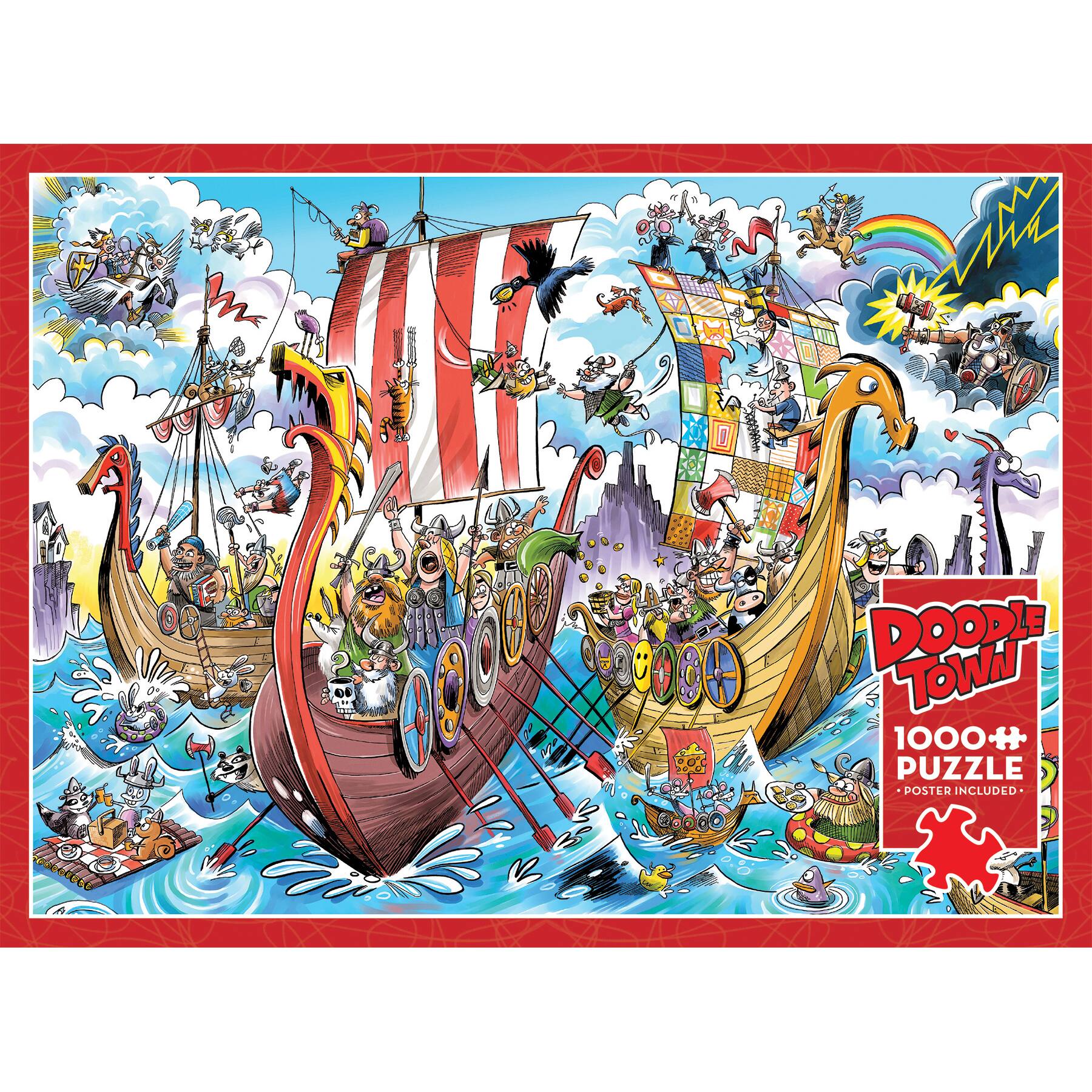 1000+ Puzzle Poster Included