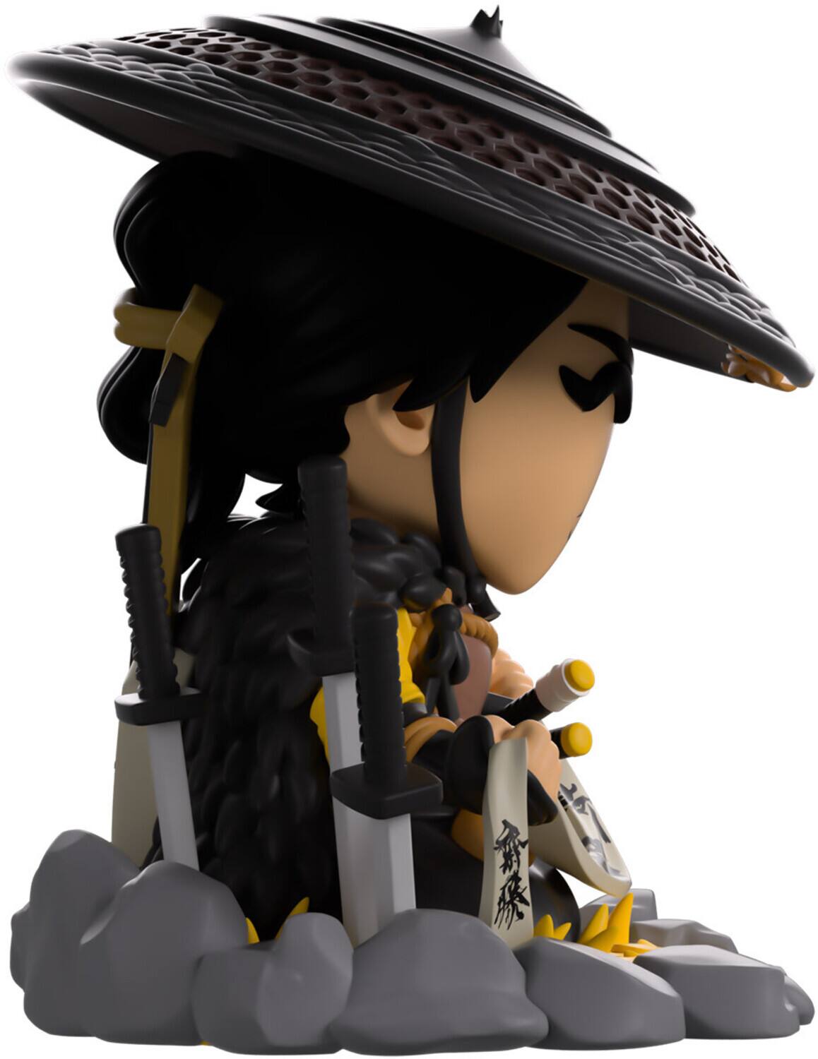 Alt View 2. Youtooz - Youtooz - Ghost of Yotei - #1 Atsu Vinyl Figure   - COLLECTIBLES - Multicolor.
