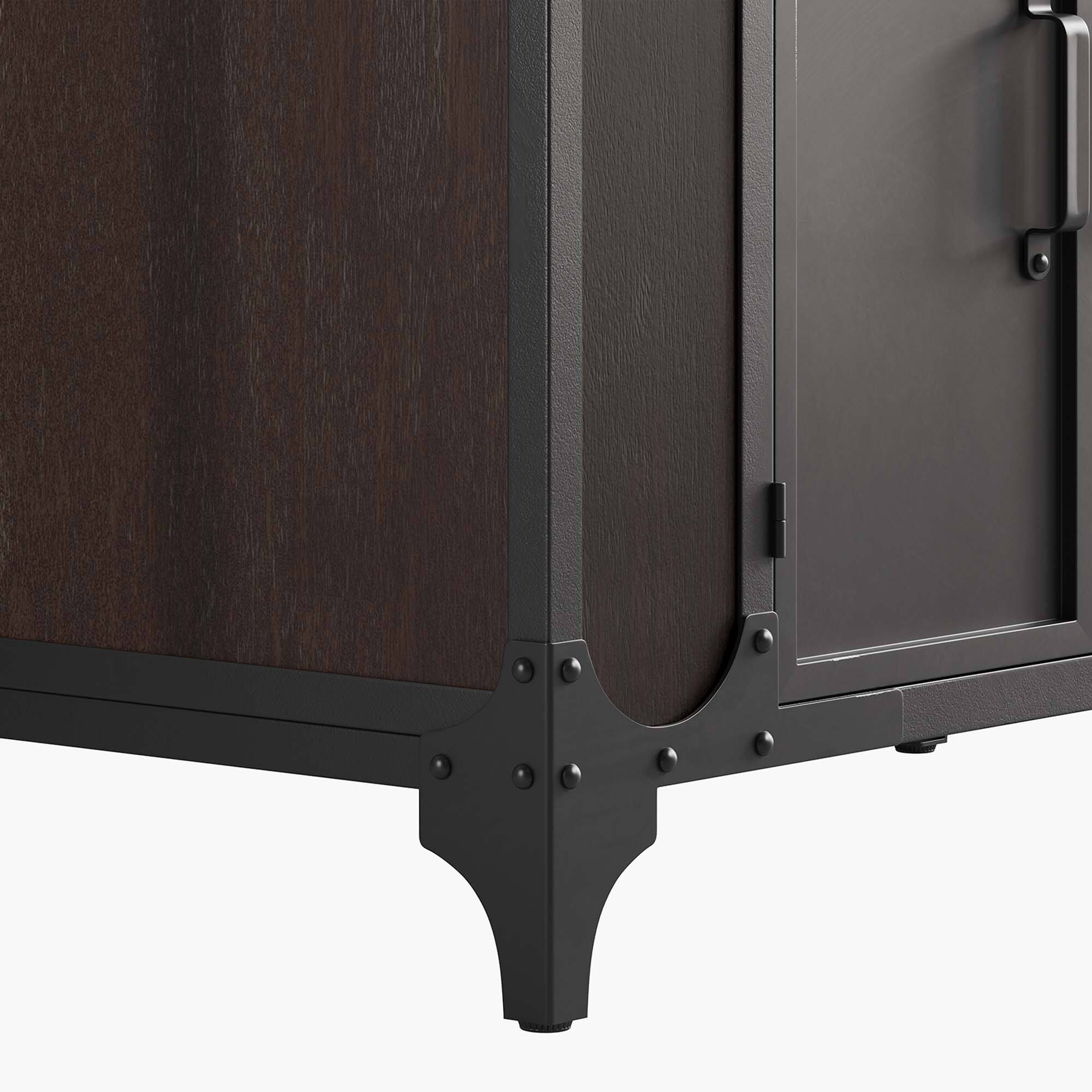 Alt View 5. Modway - Steamforge Bathroom Cabinet Basin Not Included by Modway - Black Walnut.