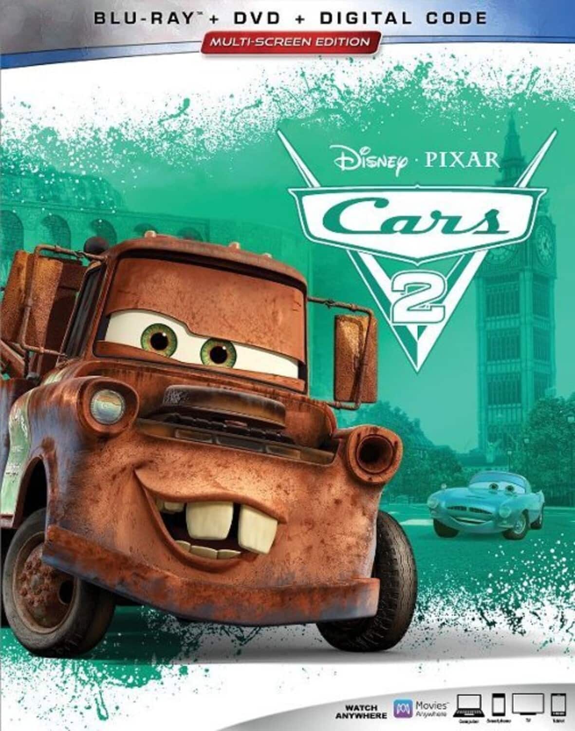 Front. Cars 2   - BLU-RAY.