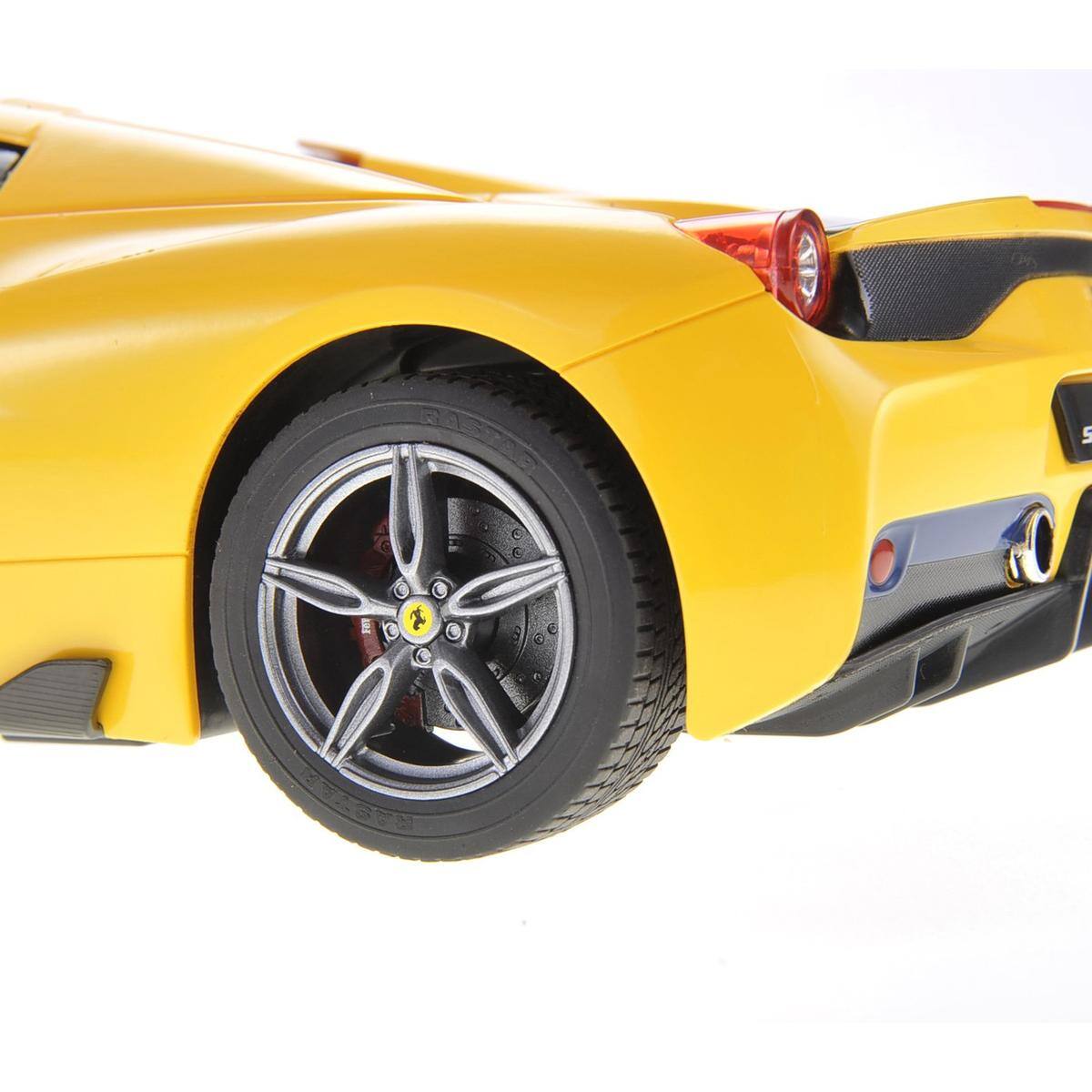 Alt View 2. JuzToys - Remote Control Car, 1:14 RC Car Ferrari 458 Speciale A (Yellow) - Yellow.