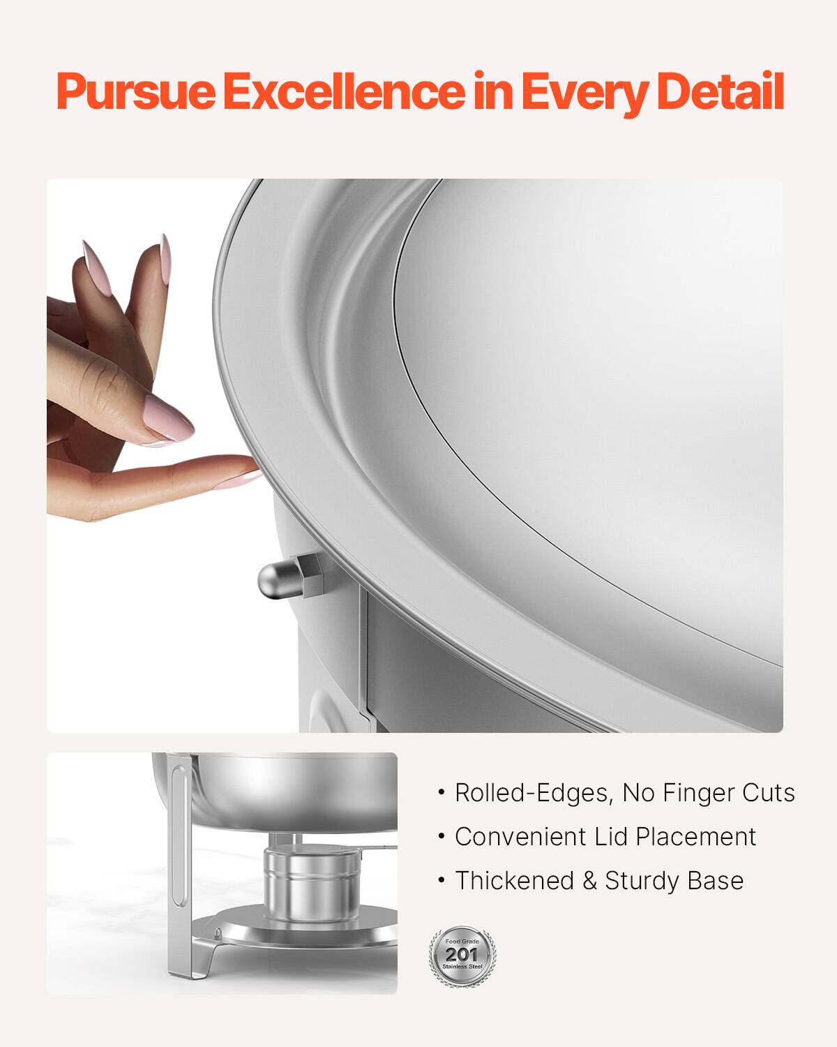 Pursue Excellence in Every Detail

Rolled-Edges, No Finger Cuts
Convenient Lid Placement
Thickened & Sturdy Base

Fend no 201 SAN -
