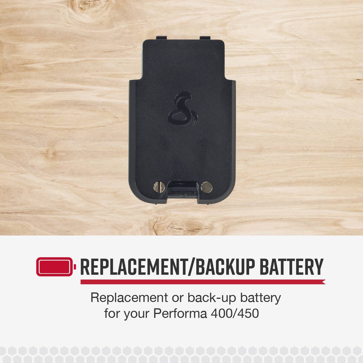 REPLACEMENT/BACKUP BATTERY Replacement or back-up battery for your Performa 400/450