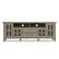 Left. Simpli Home - Artisan 72W Low TV Stand with Drawers, Glass Doors and Cubbies - Distressed Gray.