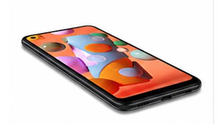 Alt View 9. Samsung - Samsung Galaxy A11 32GB (Unlocked) T-Mobile – Black - Black.