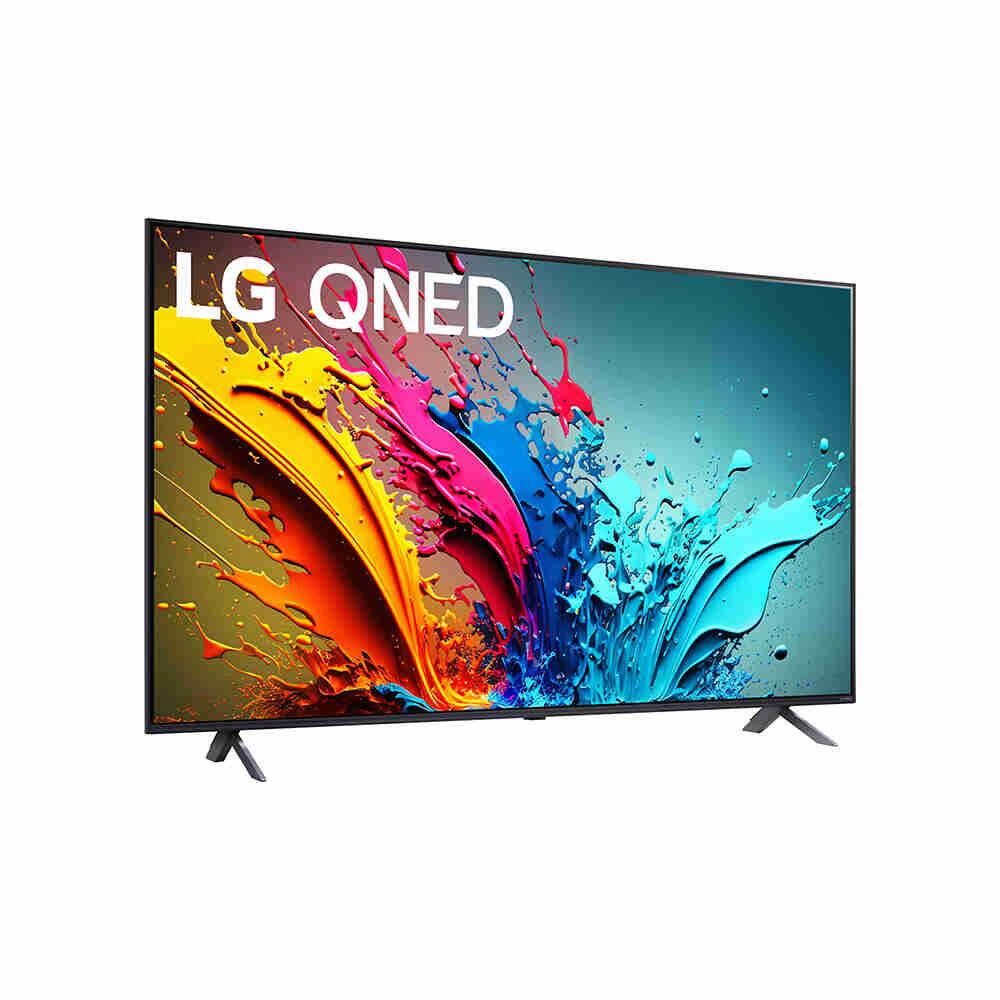 Angle. LG - 65'' Class QNED 4K LED QNED85T Series Smart TV - Black.