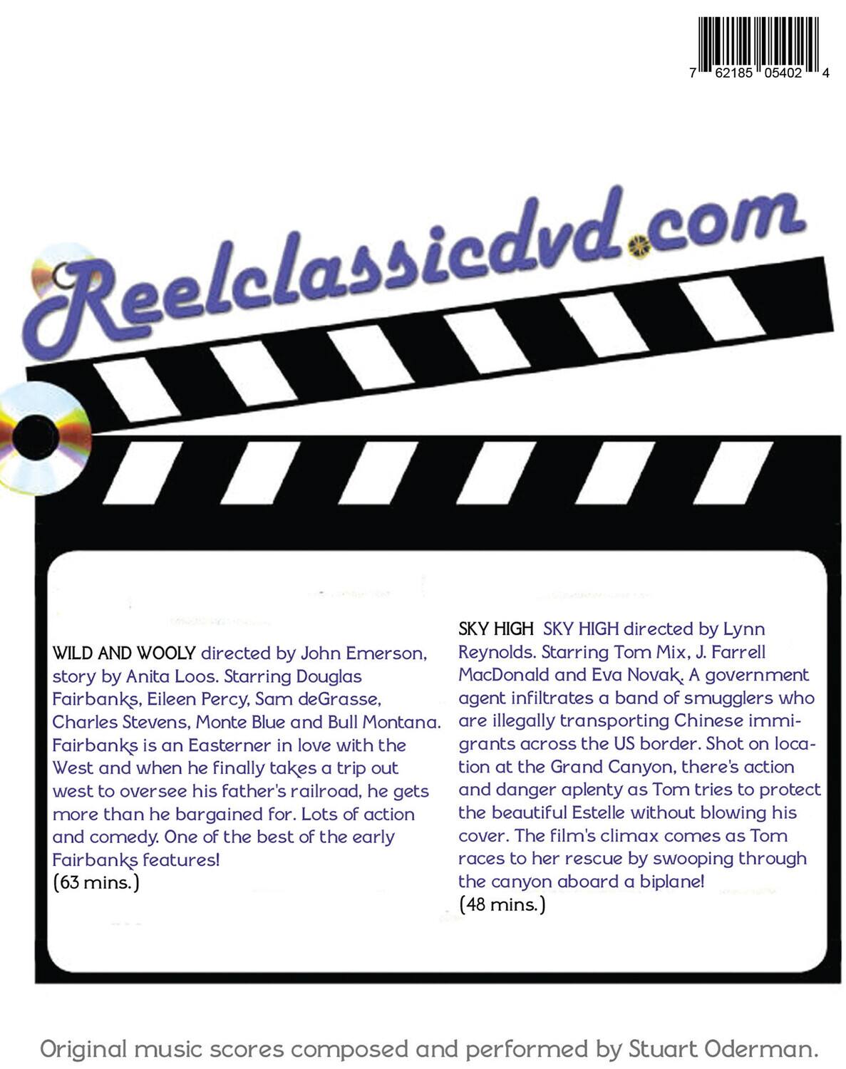 Alt View 1. Wild and Wooly / Sky High   - DVD.