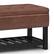 Alt View 13. Simpli Home - Lomond Storage Ottoman Bench - Distressed Saddle Brown.