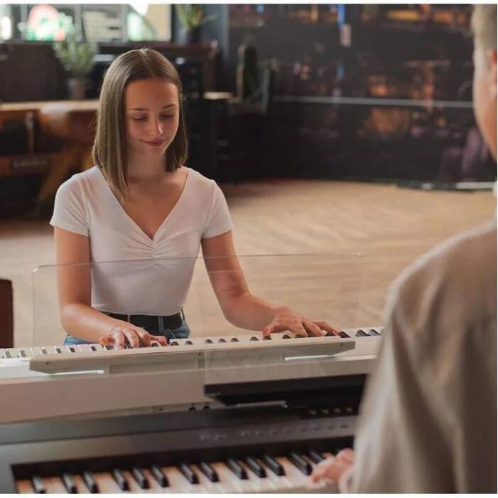 Alt View 2. Kawai Pianos - ES920 88-Key Digital Piano with Responsive Hammer III Action | Onboard Stereo System with Built-in Bluetooth MIDI - Satin Black.