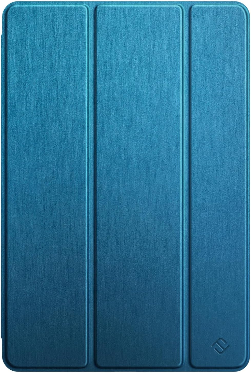 Alt View 5. Fintie - Slim Case for Samsung Galaxy Tab A11+ / Tab A9+ 11 Inch, Translucent Frosted Back Cover, Lightweight Tri-fold Stand - Navy.