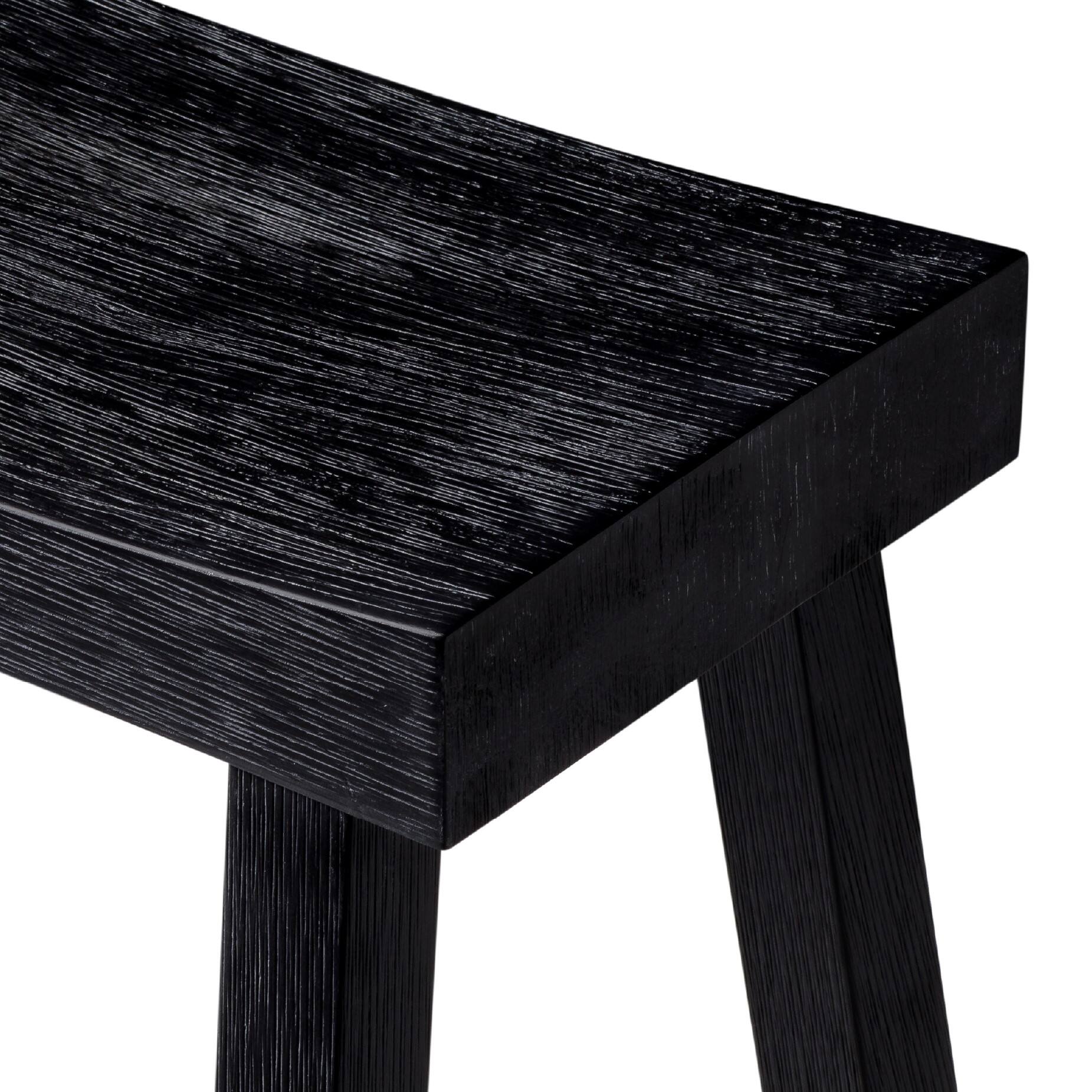 Alt View 6. Maven Lane - 31" Vincent Barstool in Antiqued Finish - Antiqued Black.