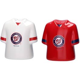 The Memory Company - Washington Nationals Gameday Ceramic Salt & Pepper Shakers - Multicolor