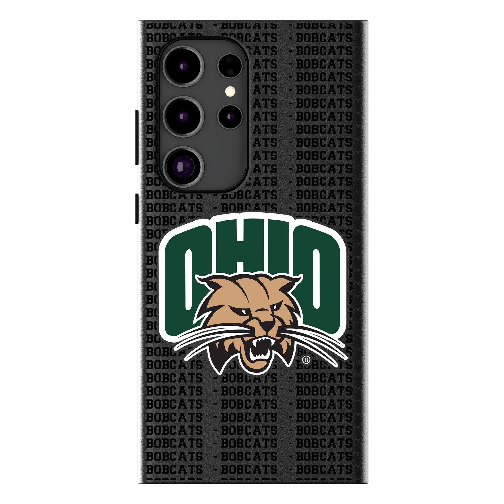 Keyscaper - NCAA - Ohio Bobcats Text Backdrop Galaxy Magnetic Bump Case - S25 - Black price history on PriceWatchPro