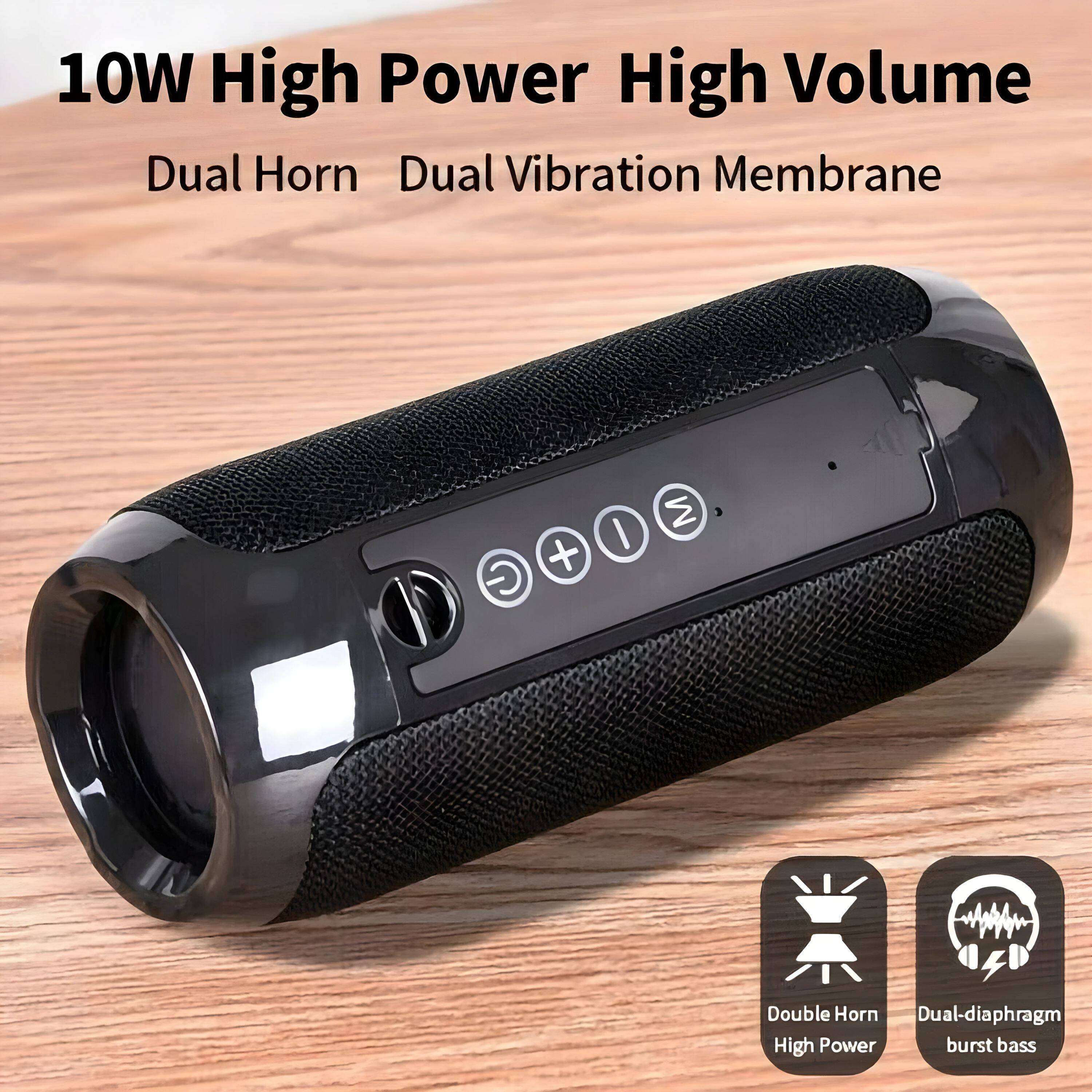10W High Power High Volume  
Dual Horn Dual Vibration Membrane  

Double Horn High Power  
Dual-diaphragm burst bass