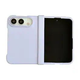 UUCOVER - Protective Case with Integrated Hinge Protection Cover For Apple iPhone Duo, Raised Edge Shockproof Matte Phone Shell - Purple