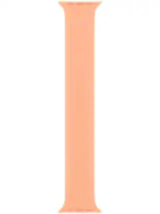 Front. Apple - Watch Solo Loop 44mm - Size 4 - Cantaloupe.