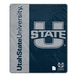Pegasus - Utah State Aggies 50" x 60" Endzone Ultra Soft Throw Blanket - Multicolor