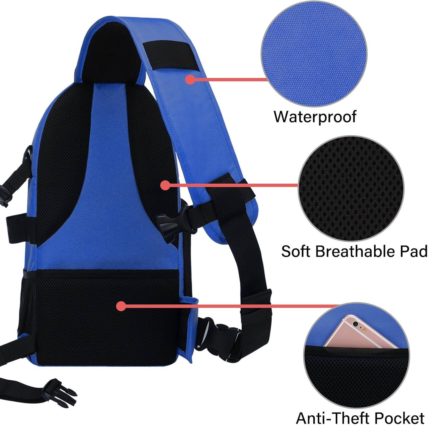 Waterproof Soft Breathable Pad Anti-Theft Pocket
