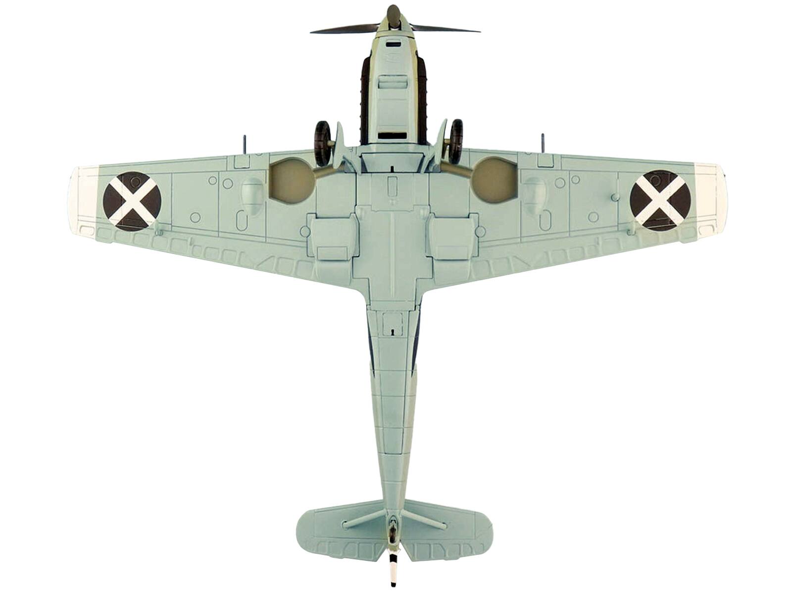 Alt View 5. Hobby Master - Messerschmitt BF 109E-3 Fighter Aircraft "Spanish Civil War" (1939) "Air Power Series" 1/48 Model by Hobby Master.