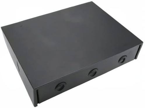 Alt View 4. Cables Direct Online - 2U 19" Rack Mount Locking Storage Drawer – Steel Server Cabinet Case for DJ/IT/AV Equipment - Black.