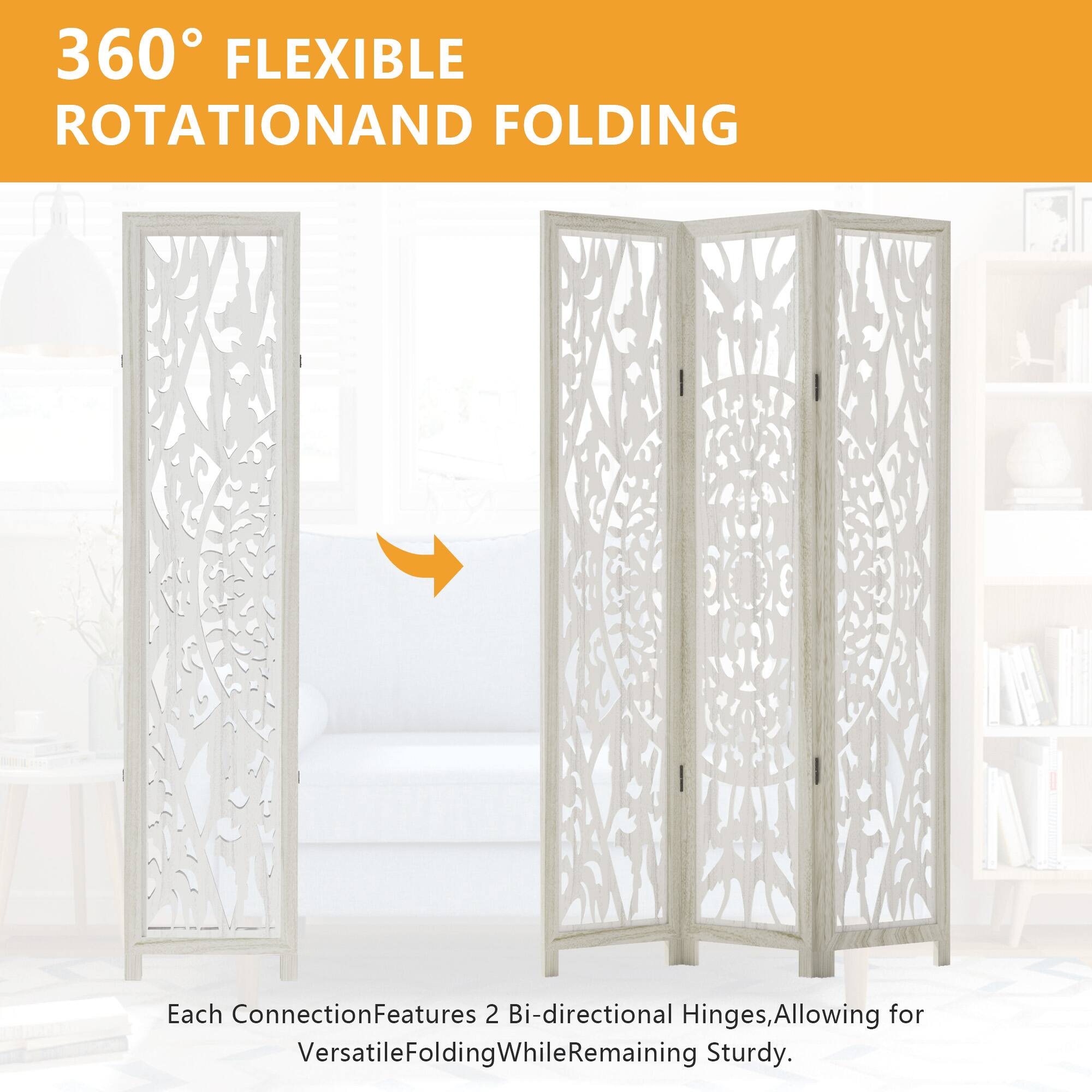 360° FLEXIBLE ROTATION AND FOLDING

Each Connection Features 2 Bi-directional Hinges, Allowing for Versatile Folding While Remaining Sturdy.