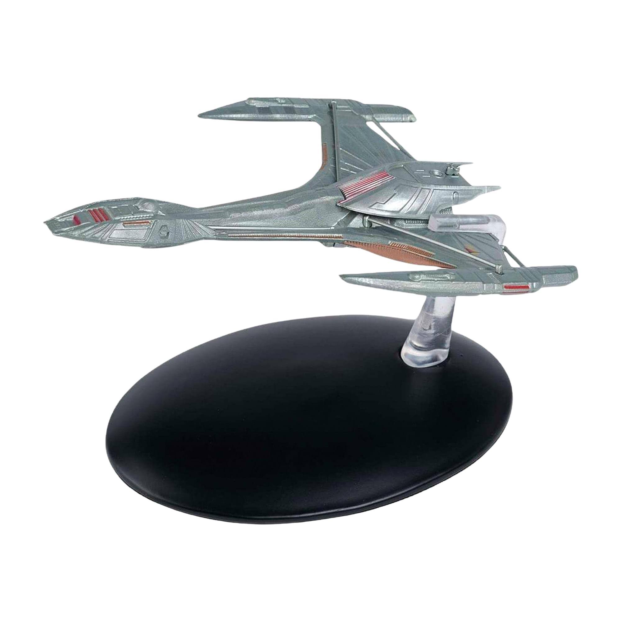 Alt View 2. Eaglemoss - Eaglemoss Star Trek Starship Replica | Klingon Raptor - Black.