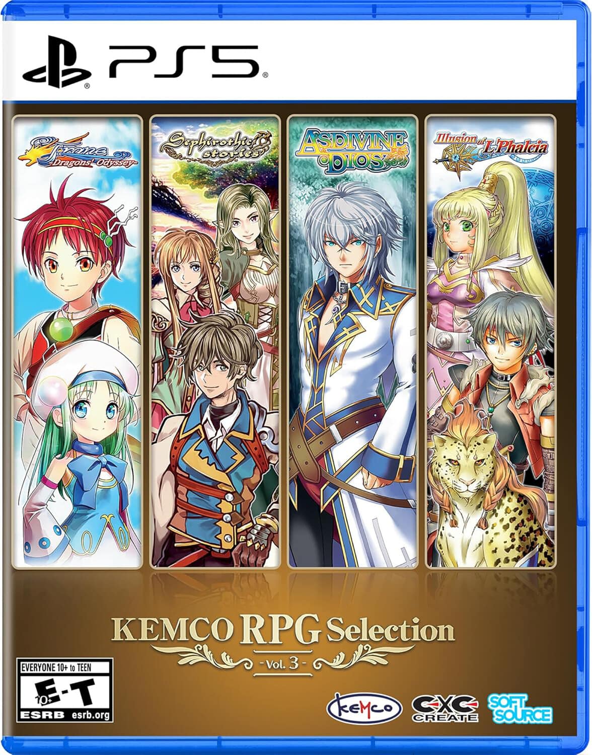 KEMCO RPG Selection Vol. 3 for Playstation 5   - VIDEOGAMES - PlayStation 5