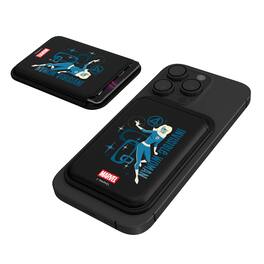 Keyscaper - Marvel Badge Black Magnetic Credit Card Wallet - Invisible Woman