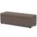 Angle. Simpli Home - Avalon Extra Large Storage Ottoman Bench - Fawn Brown.