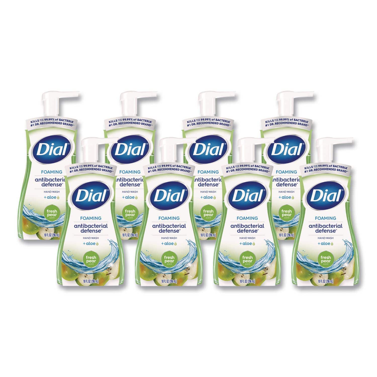 Henkel - Antibacterial Foaming Hand Wash, Fresh Pear Scent, 10 oz, 8per Carton
