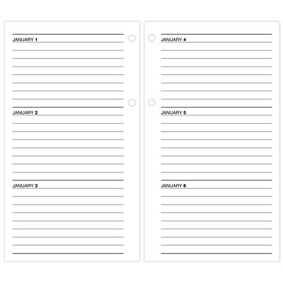 JANUARY 1  
JANUARY 2  
JANUARY 3  
JANUARY 4  
JANUARY 5  
JANUARY 6