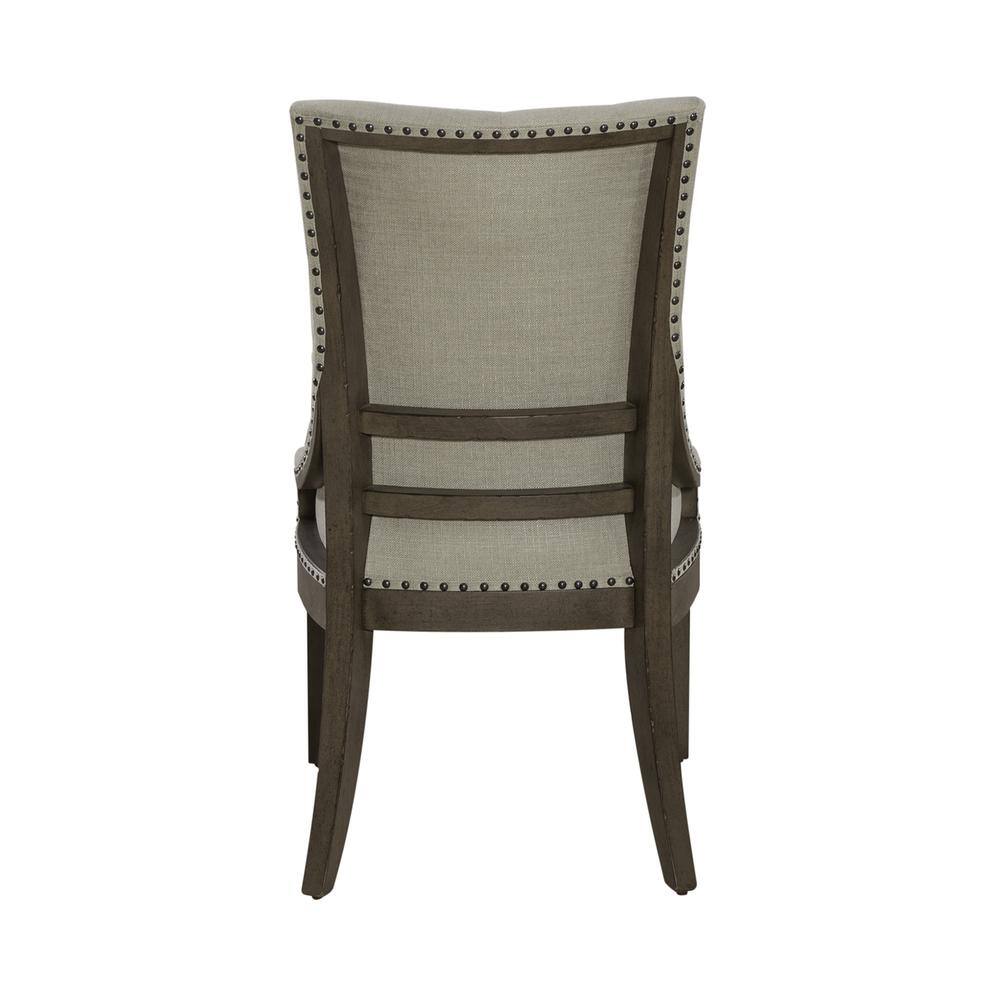Back. Liberty Furniture Industries - Uph Shelter Side Chair (RTA) - Set of 2 Traditional Multi in Dusty Taupe - Multi.