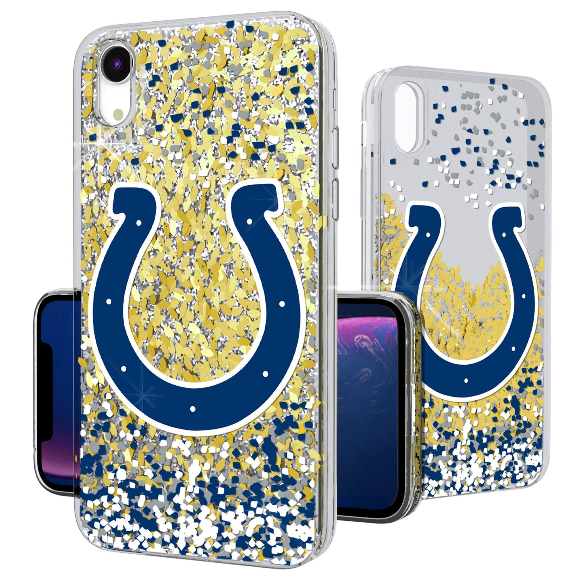 Keyscaper - NFL - Indianapolis Colts iPhone Glitter Case with Confetti Design - 16 Pro - Multicolor price history on PriceWatchPro