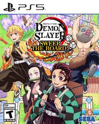 Demon Slayer -Kimetsu no Yaiba- Sweep the Board! - PlayStation 5 - Front_Zoom