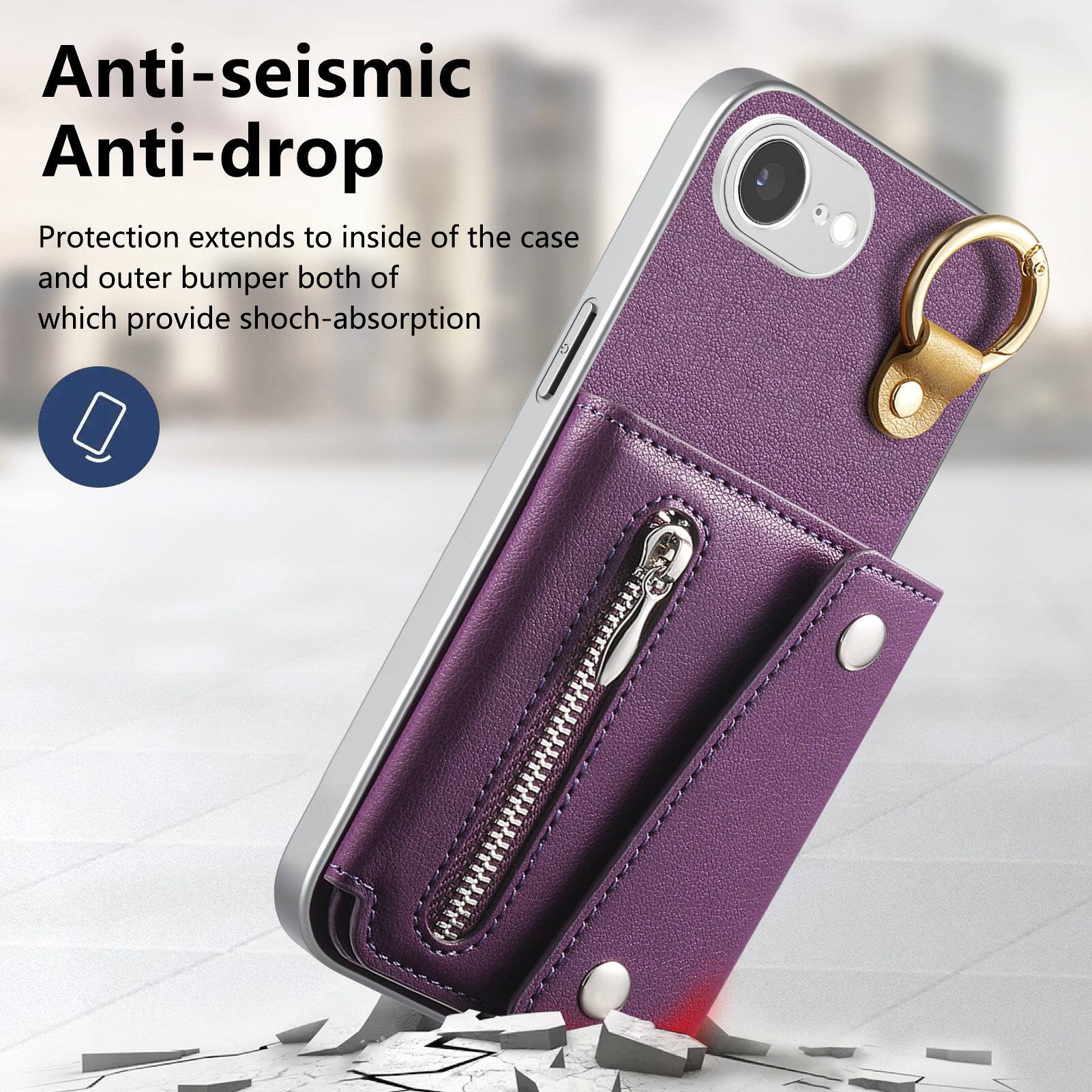 Anti-seismic Anti-drop Protection extends to inside of the case and outer bumper both of which provide shock-absorption