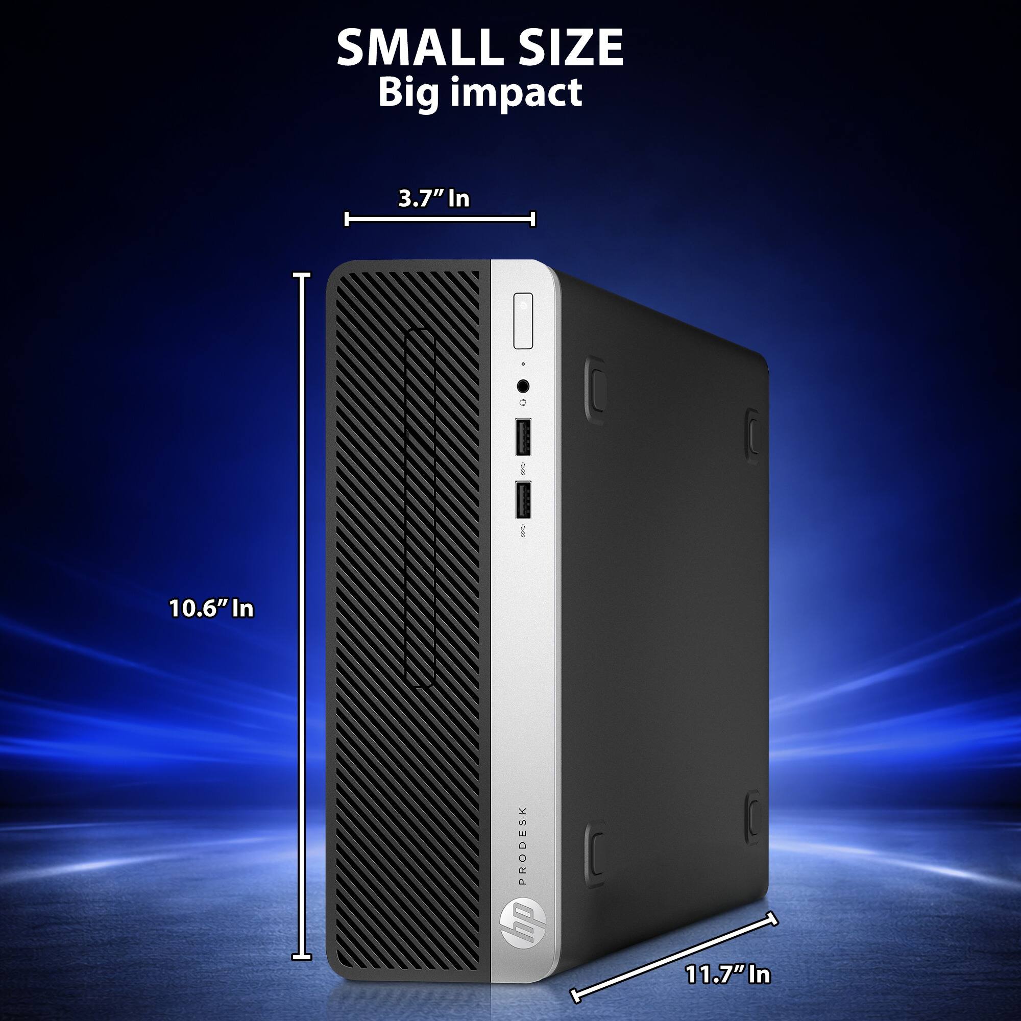 SMALL SIZE  
Big impact  

3.7" In  
10.6" In  
11.7" In