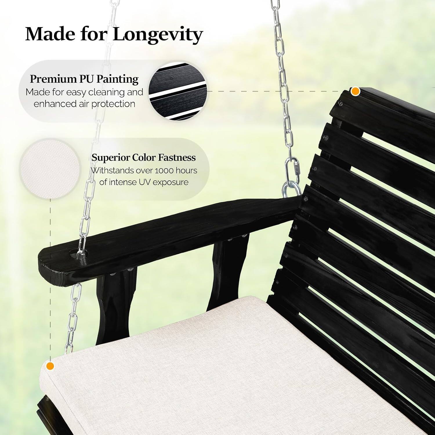 Made for Longevity

Premium PU Painting
Made for easy cleaning and enhanced air protection

Superior Color Fastness
Withstands over 1000 hours of intense UV exposure