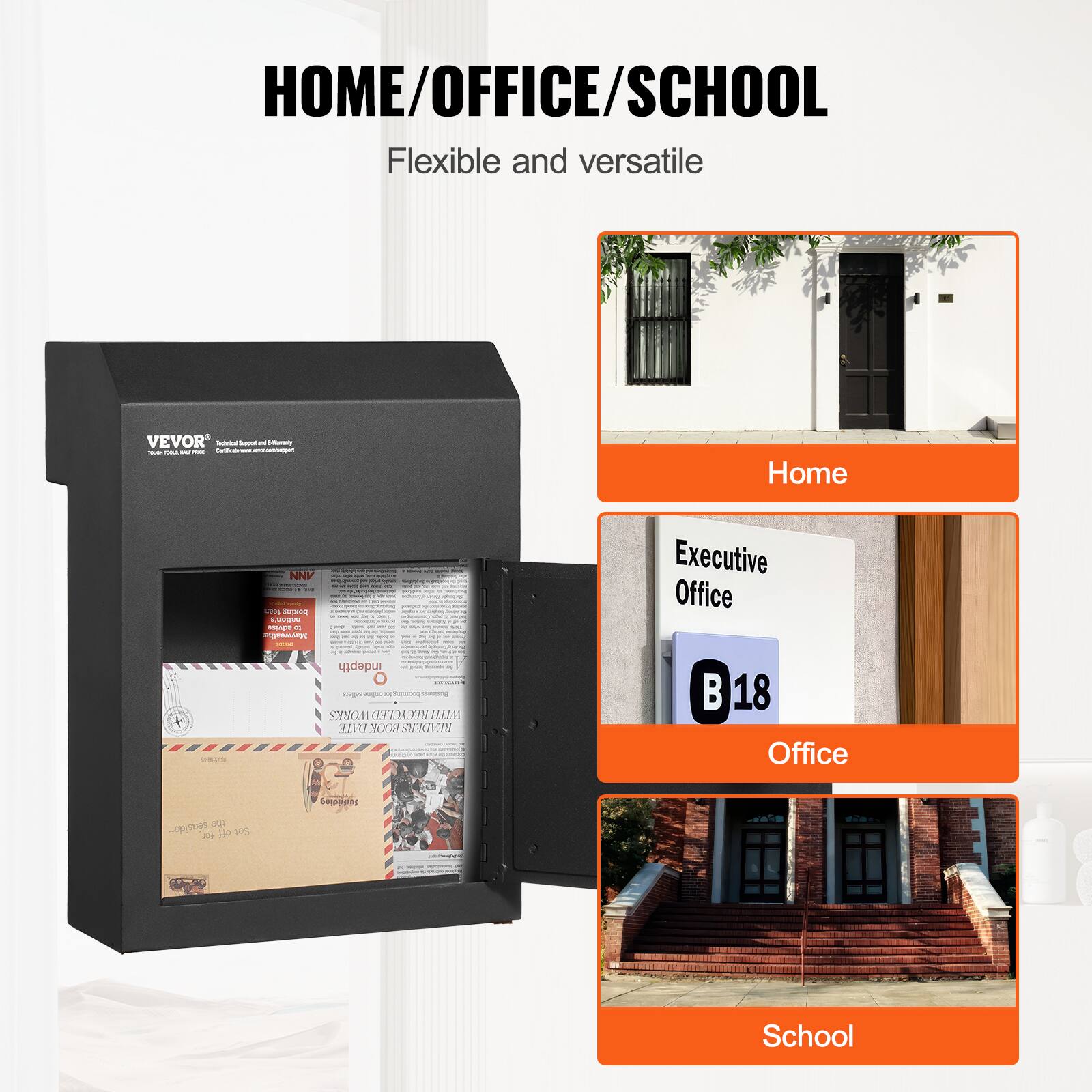 HOME/OFFICE/SCHOOL  
Flexible and versatile  

- Home  
- Executive Office  
- Office  
- School