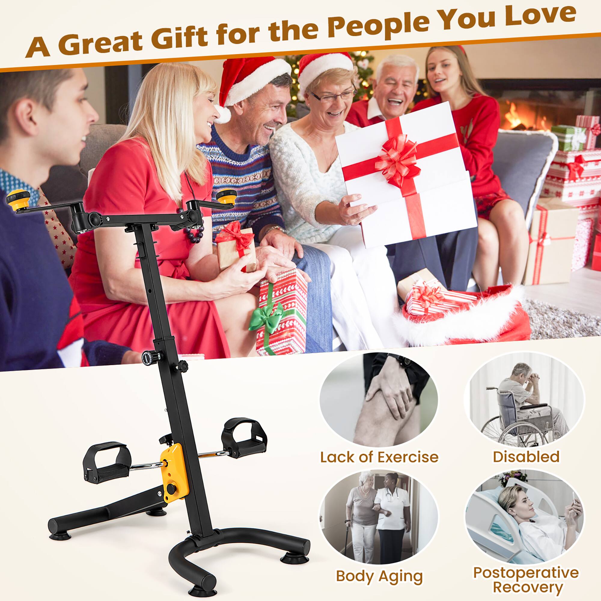 A Great Gift for the People You Love

- Lack of Exercise
- Disabled
- Body Aging
- Postoperative Recovery