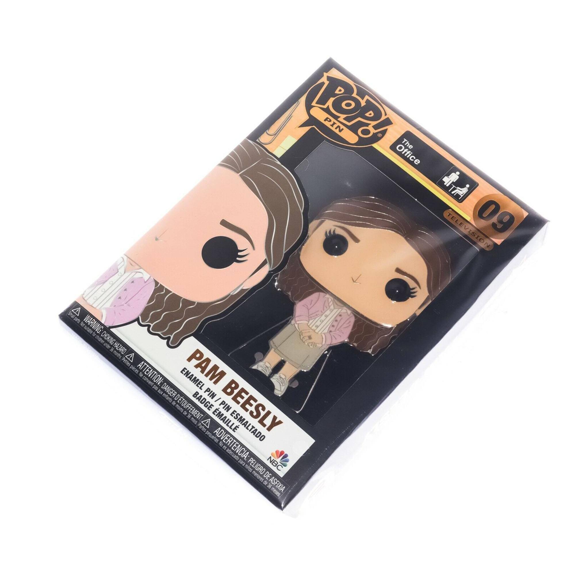 **TOP! PIN The Office**

**09**

**PAM BEESLY**

**ENAMEL PIN / BADGE / PIN ESMALTE / BADGE / PIN ESMALTADO**

**WARNING: CHOKING HAZARD - Small parts. Not for children under 3 years.**

**ATTENTION: DANGER - Petite pièce. Ne convient pas aux enfants de moins de 3 ans.**

**ADVERTENCIA: PEQUEÑO OBJETO. NO APTO PARA MENORES DE 3 AÑOS.**

**NBC**

**TELEVISION**