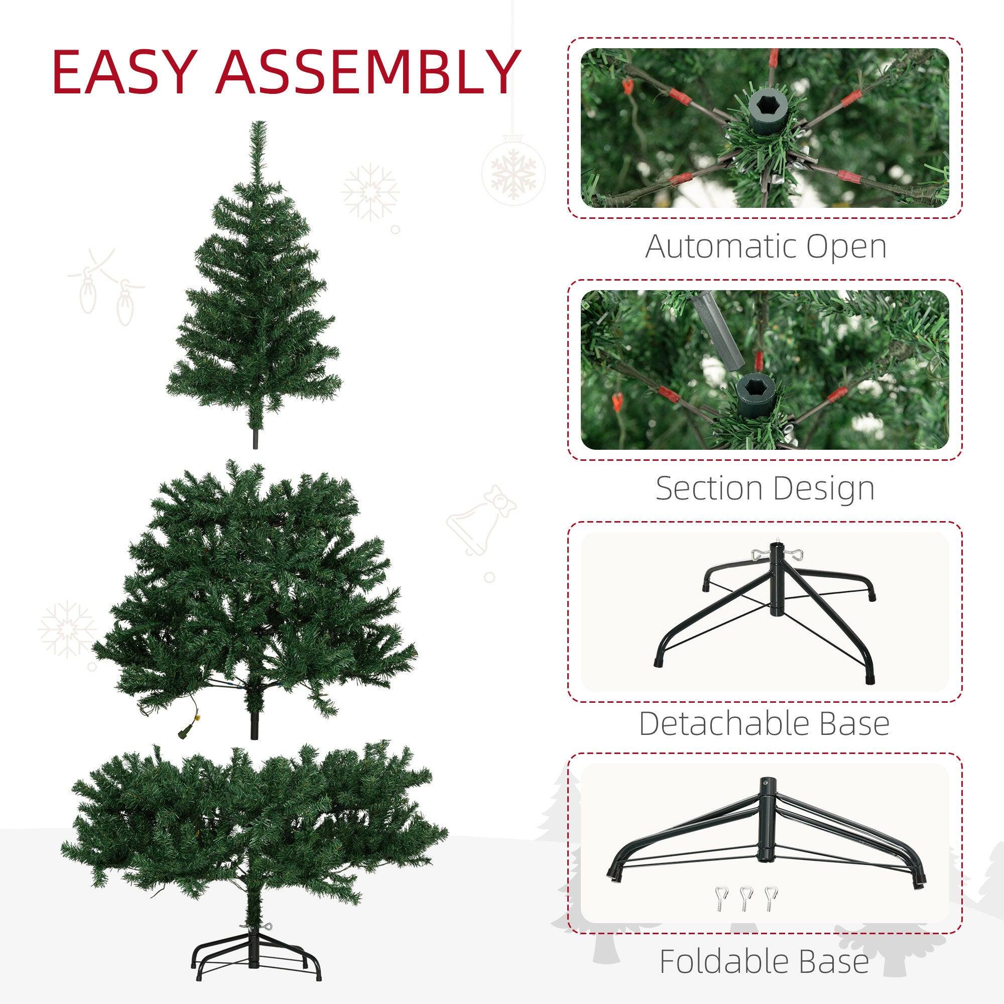 EASY ASSEMBLY

- Automatic Open
- Section Design
- Detachable Base
- Foldable Base
