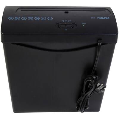 Royal 6 Sheet Crosscut Shredder Black 29183G-BK - Best Buy
